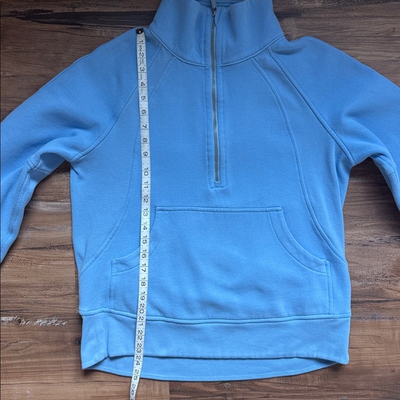 VGUC Lululemon Women’s Scuba Oversized Funnel-Neck Half Zip Long Size XS/S - Picture 5 of 7